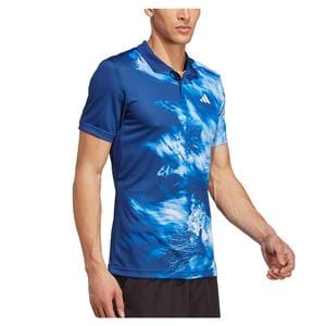 Adidas Men's Melbourne Heat Freelift Tennis Polo Shirt - Image 3