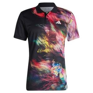 Adidas Men's Melbourne Heat Freelift Tennis Polo Shirt - Image 4
