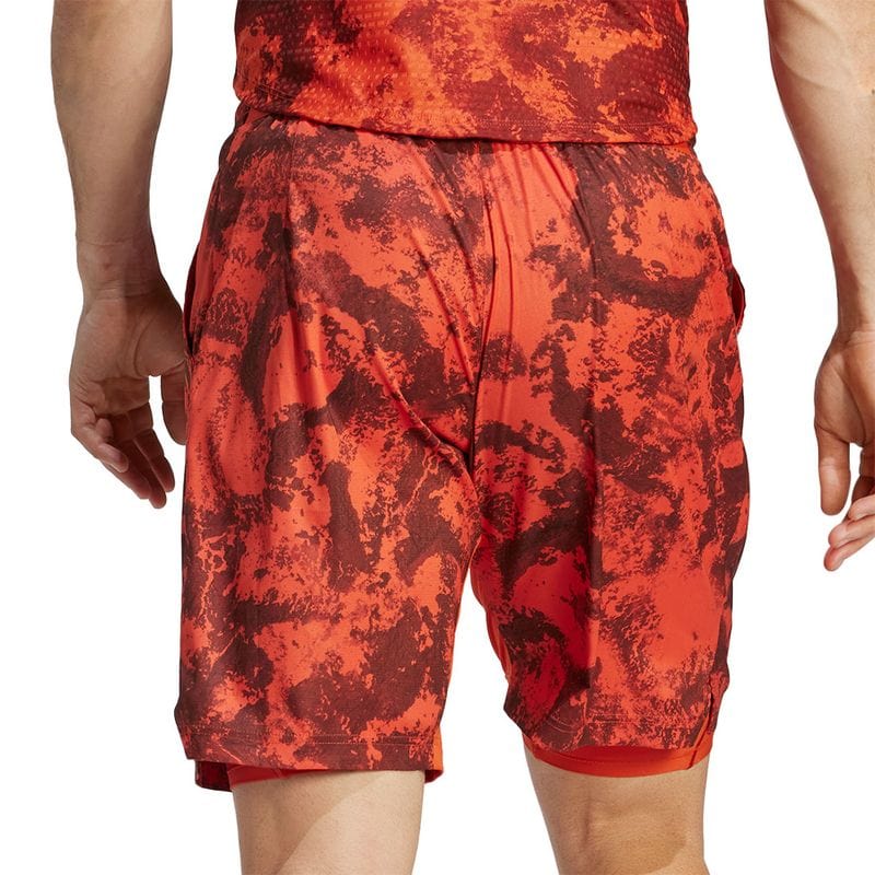 Men's Adidas Paris Heat Ready 2 in 1 Tennis Shorts - Image 3