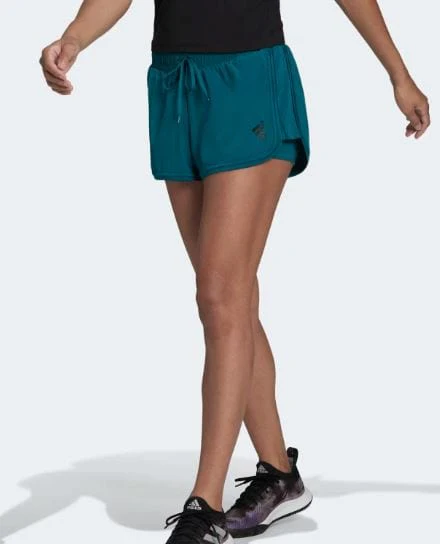 Adidas Women's Club Tennis Shorts - Legacy Teal / Black - Image 8