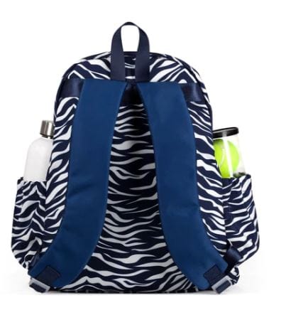 Ame & LuLu Game On Navy Tiger Tennis Backpack - Image 3