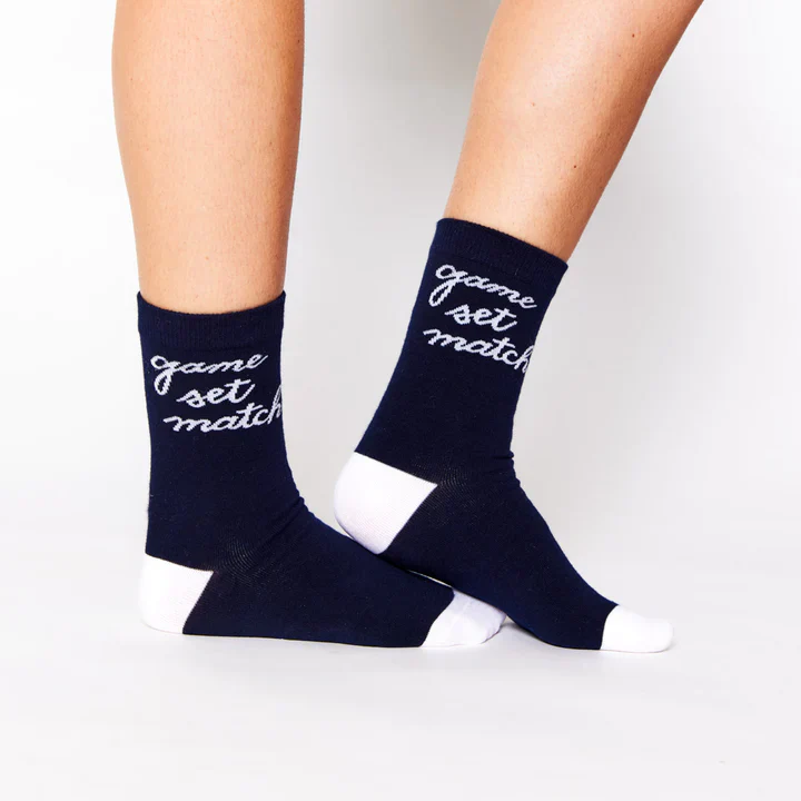 Ame & Lulu Love Stitched Crew Socks - Image 4