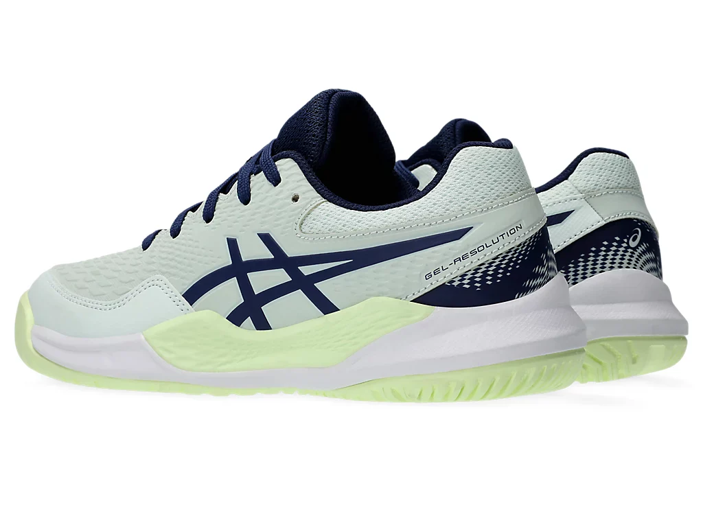 Asics Gel Resolution 9 Grade School Junior Tennis Shoes - Image 6