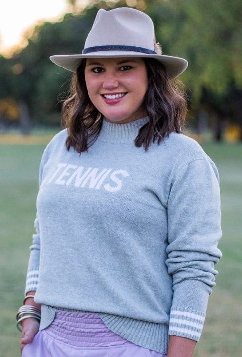 Bubble Women's Knit Tennis Sweater