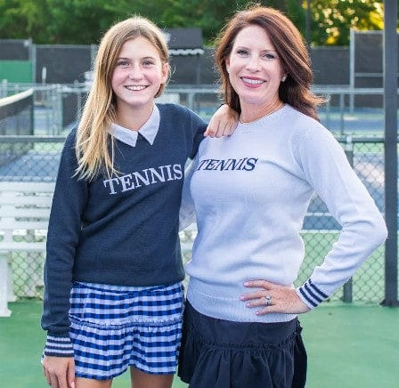 Bubble Women's Knit Tennis Sweater - Image 2