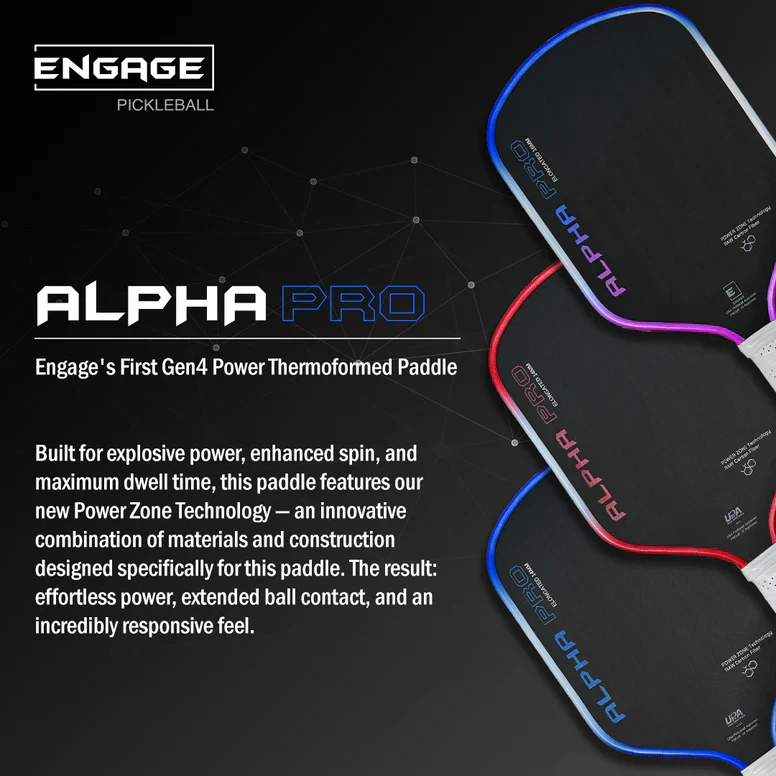 Engage Alpha Pro Pickleball Paddle - Image 4