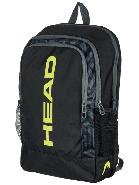 Head Base 17L Black/Yellow Tennis Backpack