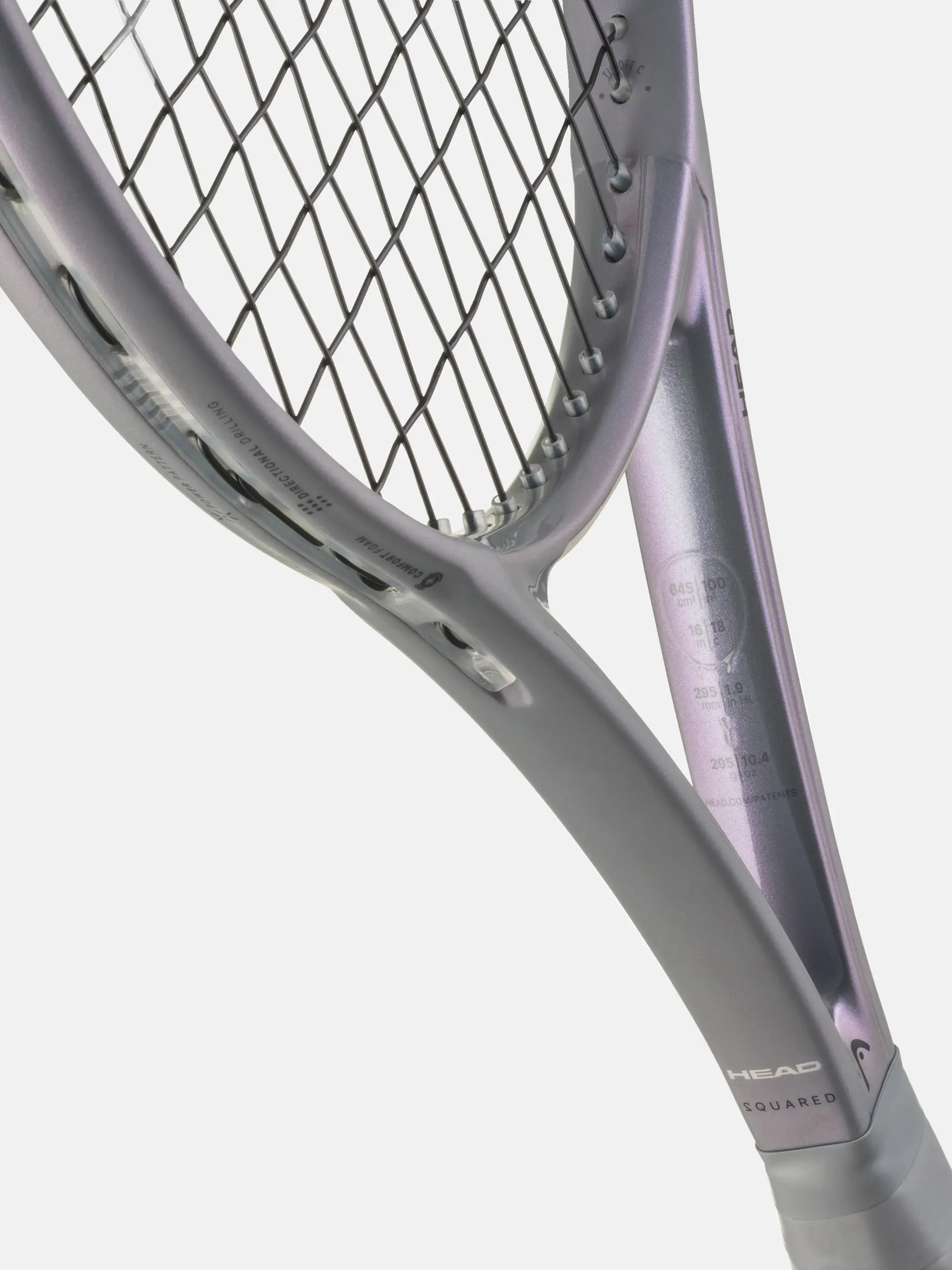 Head Squared Tennis Racquet - Image 4