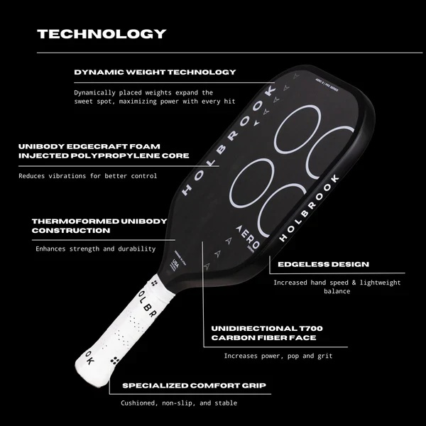 Holbrook Pro Aero S 16mm Pickleball Pack - Image 7