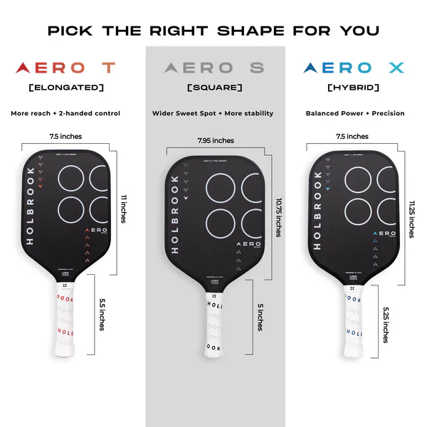 Holbrook Pro Aero S 16mm Pickleball Pack - Image 9