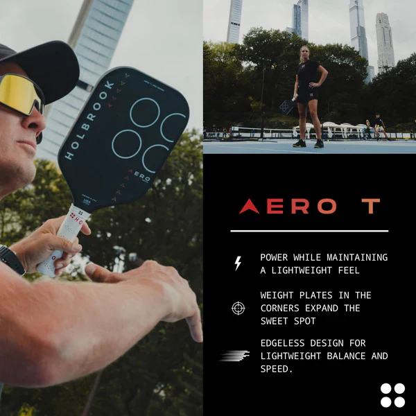 Holbrook Pro Aero T (Elongated) Pickleball Paddle - Image 4