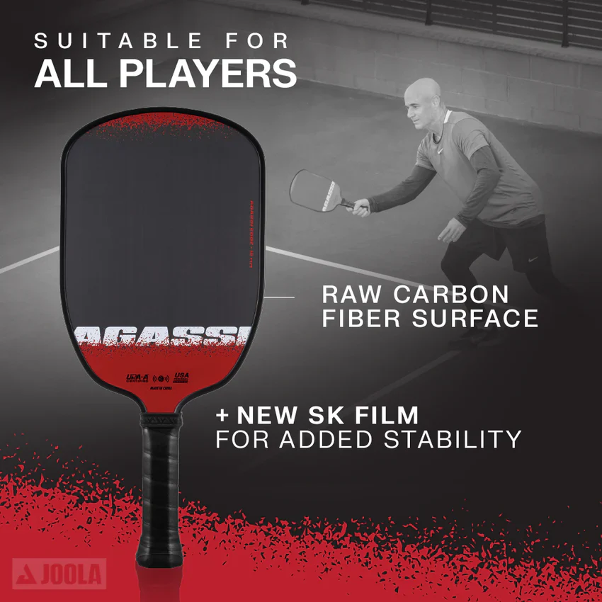 Joola Agassi Edge 16mm Pickleball Paddle - Image 4