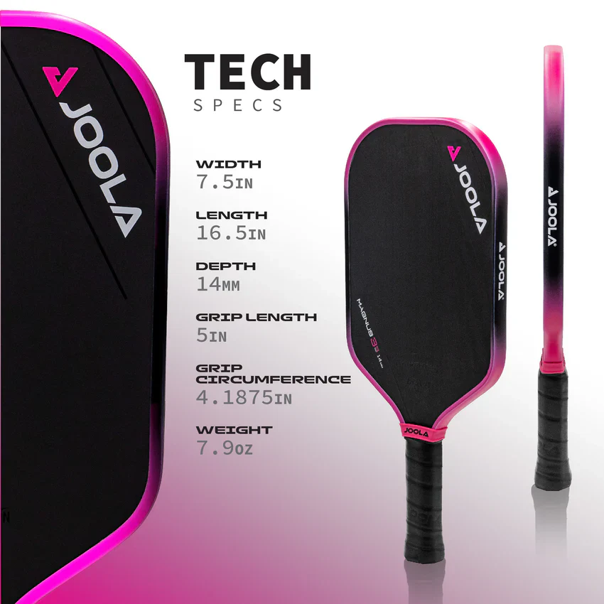 JOOLA Tyson McGuffin Magnus 3S 14mm Pickleball Paddle - Image 6