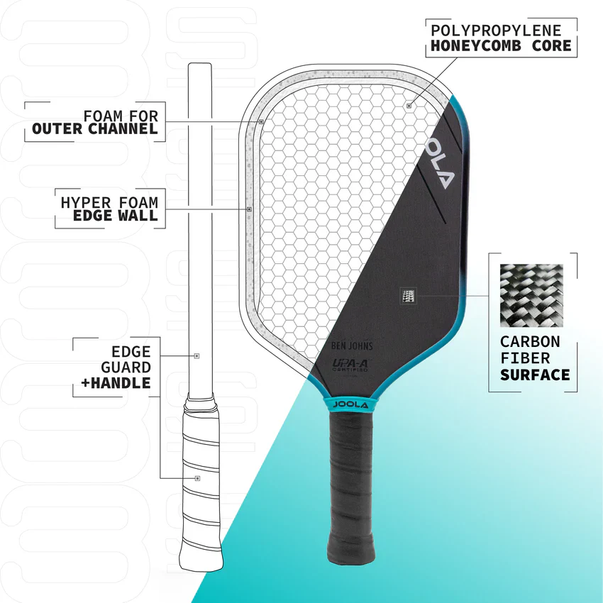 JOOLA Perseus 3S 14mm Pickleball Paddle - Image 7