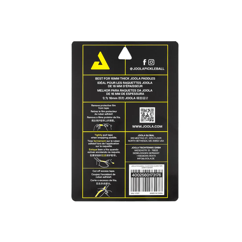 JOOLA Pickleball Clear Edge Guard Tape - Image 4