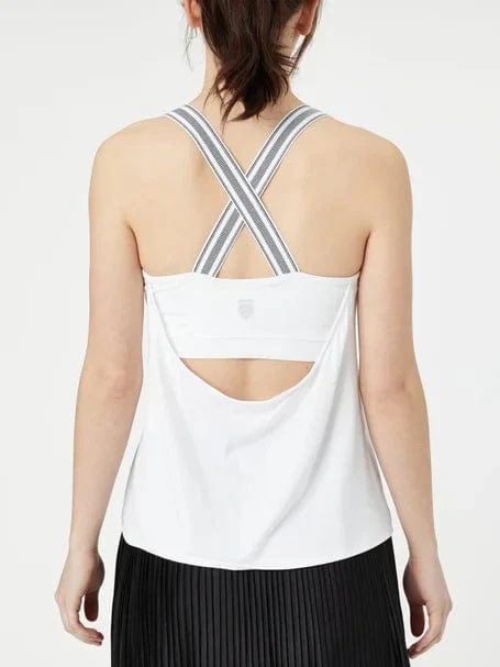 Women's K Swiss K-Core Bralette Tennis Tank - Image 7