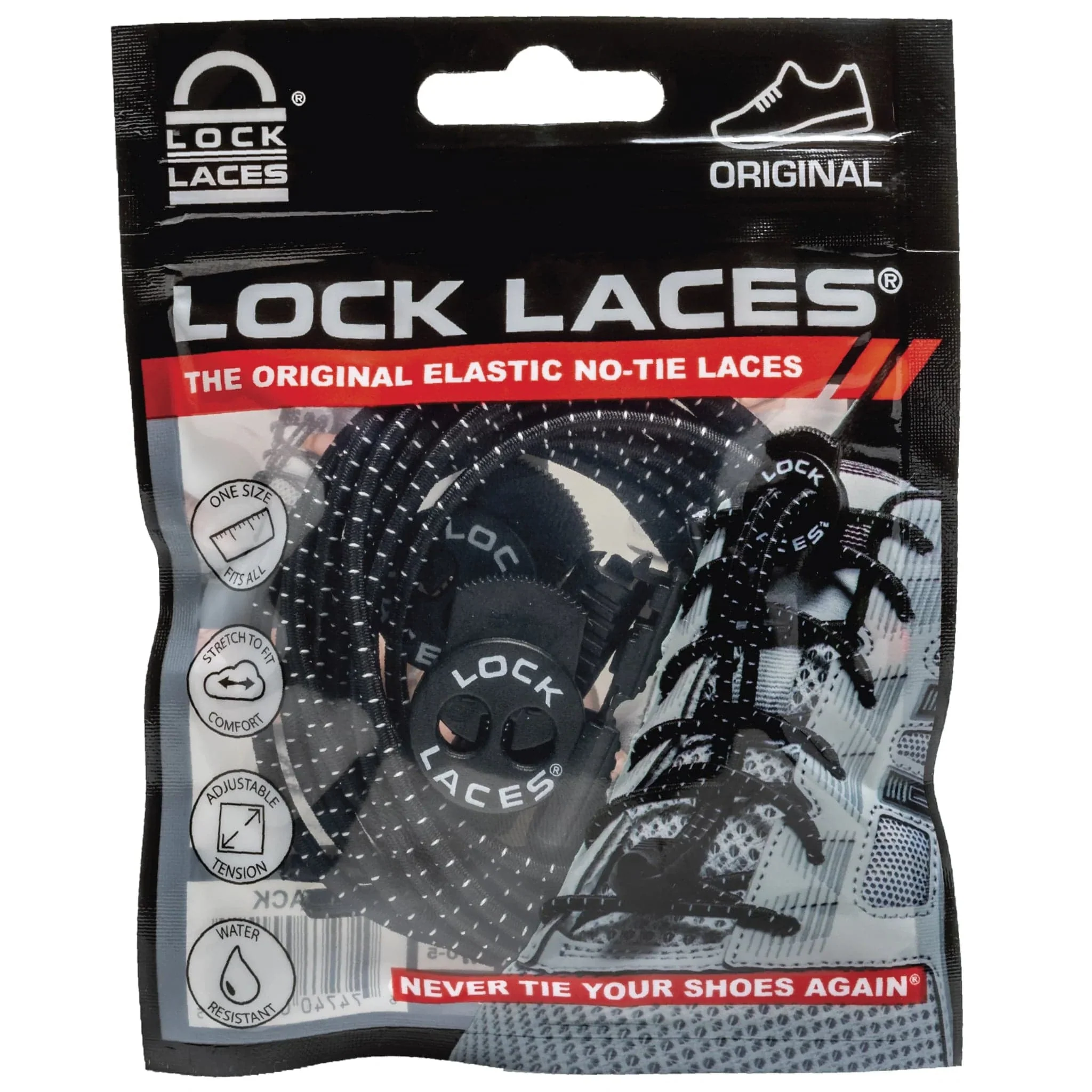 Lock Laces- The Original Elastic No-Tie Laces - Image 6