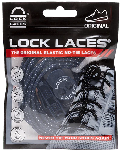 Lock Laces- The Original Elastic No-Tie Laces - Image 7