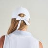 L'Oeuf Poché Seersucker Ribbon Tennis Hat - Image 4