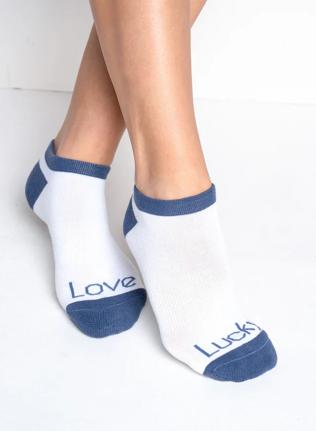 Lucky in Love Berry Buzz Low Cut Socks - Image 2