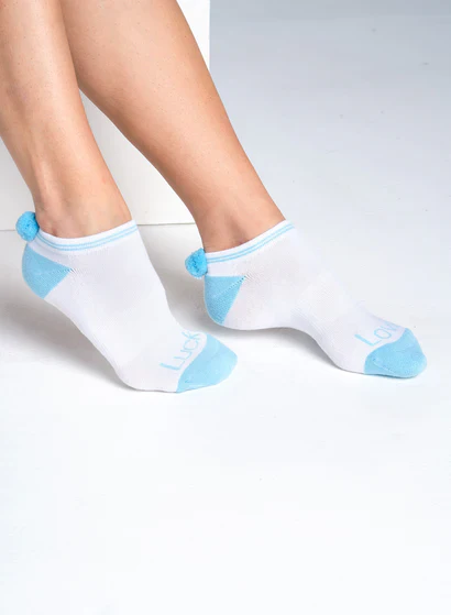 Lucky in Love Lucky Club Low Cut Socks