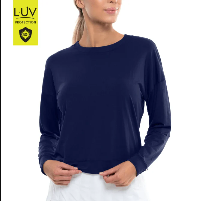 Lucky In Love Women's Tennis Long Sleeve (Semi-Fitted) - Hype L/S - Image 5