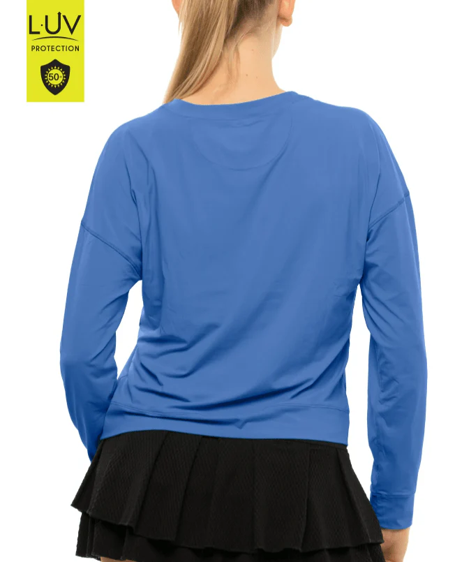 Lucky In Love Women's Tennis Long Sleeve (Semi-Fitted) - Hype L/S - Image 8