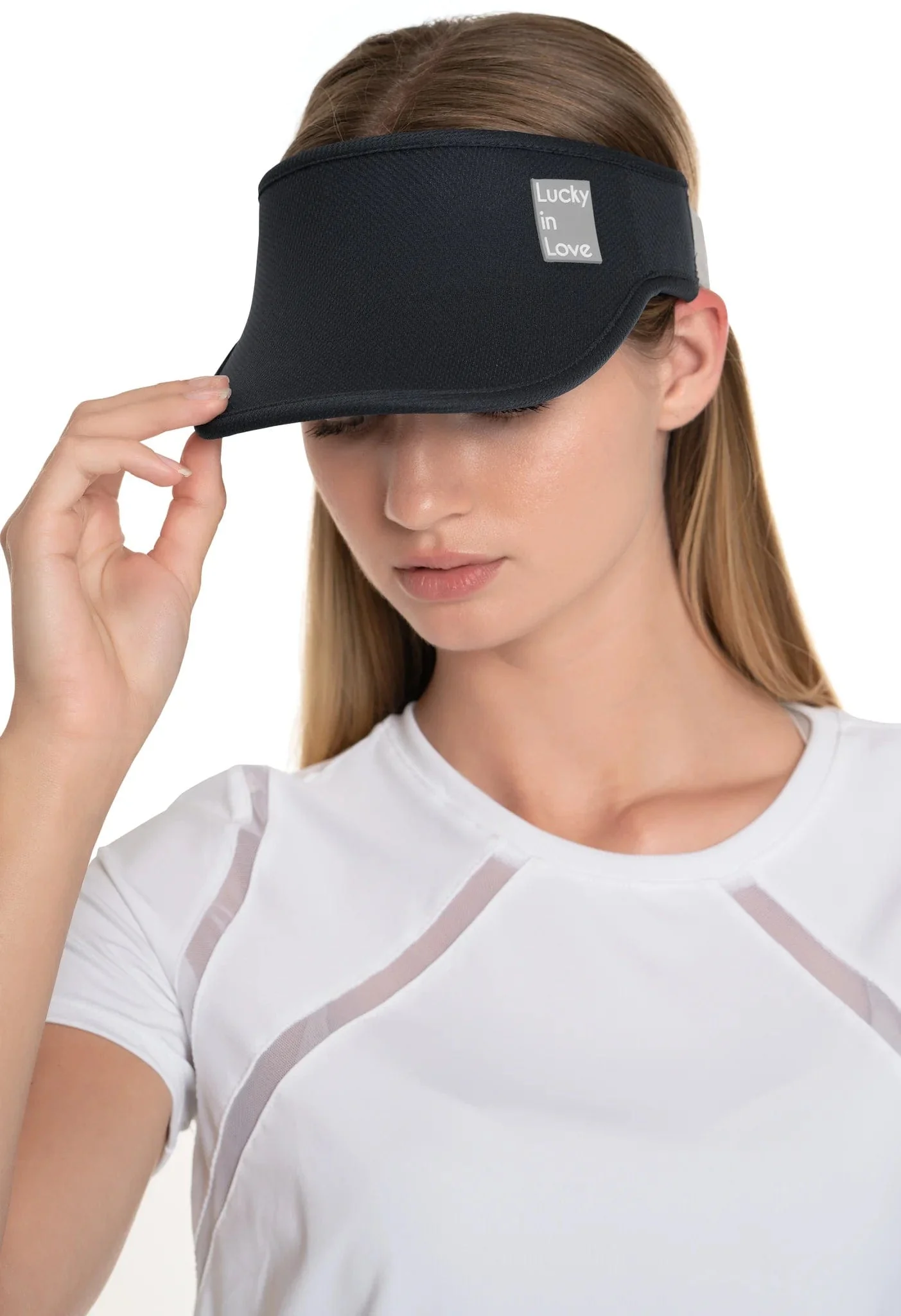 Women's Lucky in Love Stretch Visor - Image 16