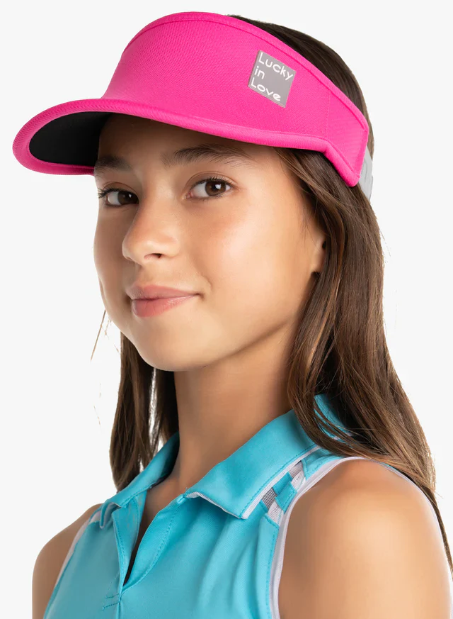 Women's Lucky in Love Stretch Visor - Image 21