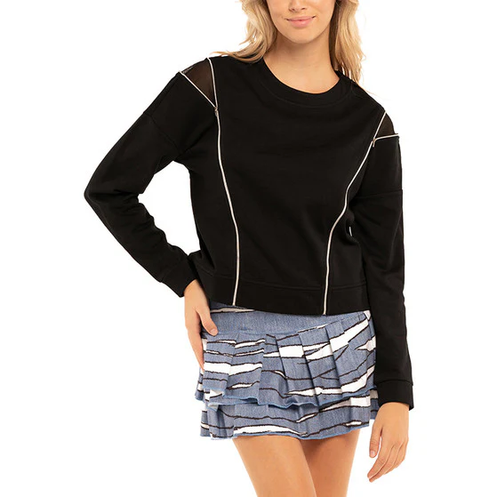 Lucky In Love Zips Are Sealed Tennis Jacket - Image 2