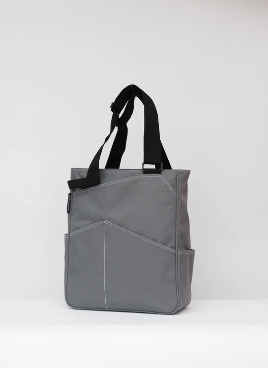 Maggie Mather Original Tennis Tote - Pewter