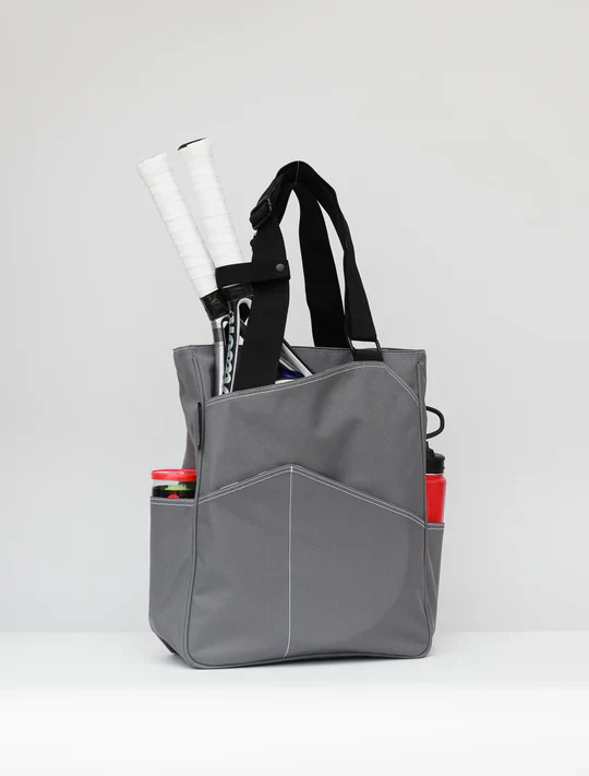 Maggie Mather Original Tennis Tote - Pewter - Image 2
