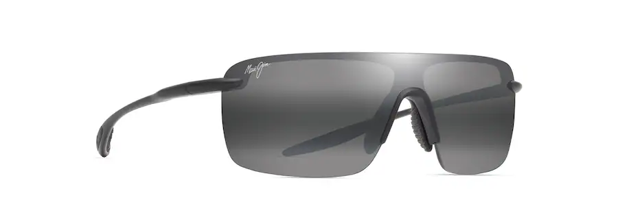Maui Jim Palulu Sunglasses - Matte Black w/ Neutral Grey