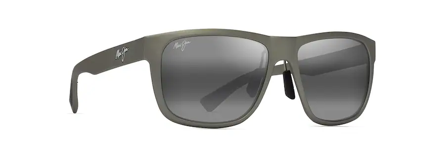 Maui Jim Puakea Sunglasses - Matte Greyish-Green
