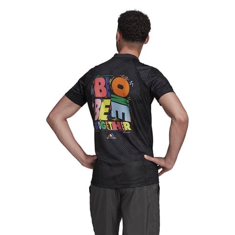 Men's Adidas Freelift Pride Tennis Polo - Image 2