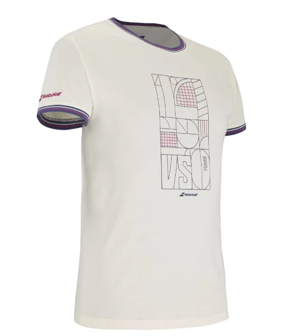 Men's Babolat Cotton Tee 150 Years - Image 2