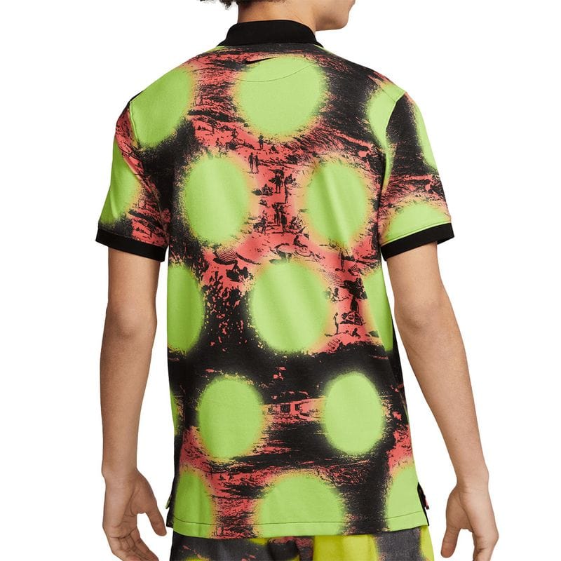 Men's Nike Printed Slim Tennis Polo - Image 2