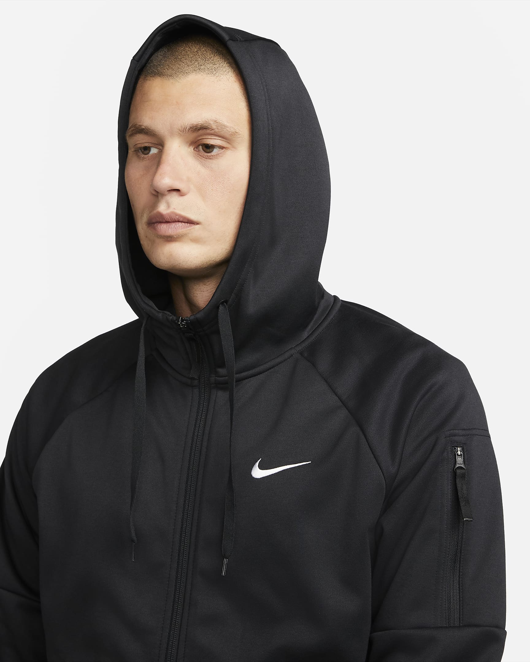 Men's Nike Therma-FIT Full-Zip Fitness Top - Image 3