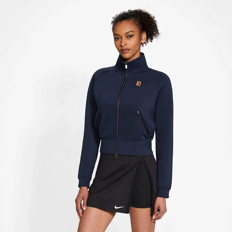Women's Nike Court Heritage Jacket Full-Zip - Image 5