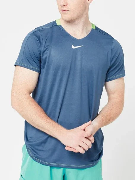 Nike Men's Dri Fit Advantage Tennis Crew Shirt - Image 4