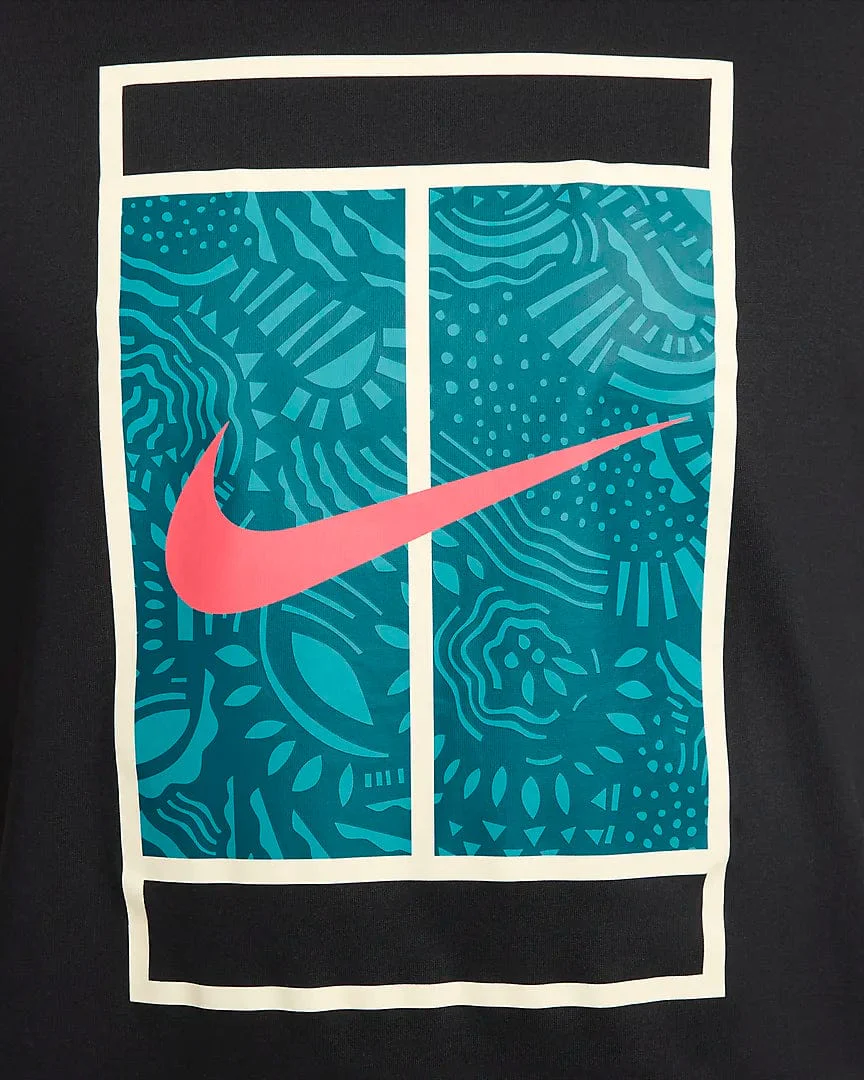 Nike Tennis Court Design Dri-Fit Shirt - Image 4
