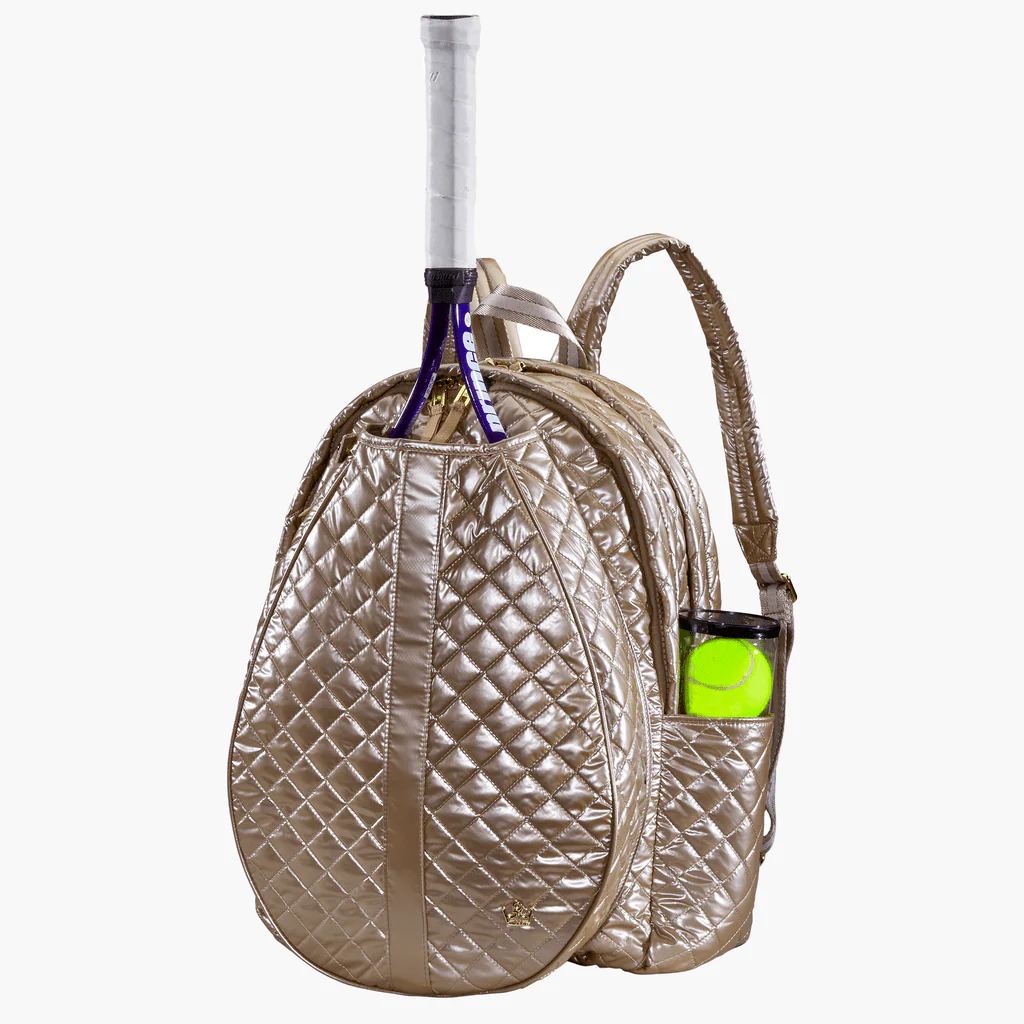 Oliver Thomas 24 + 7 Tennis Backpack - Rose Gold - Image 5