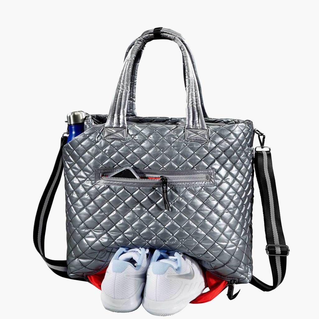 Oliver Thomas Kitchen Sink Tennis Bag - Grey - Image 5
