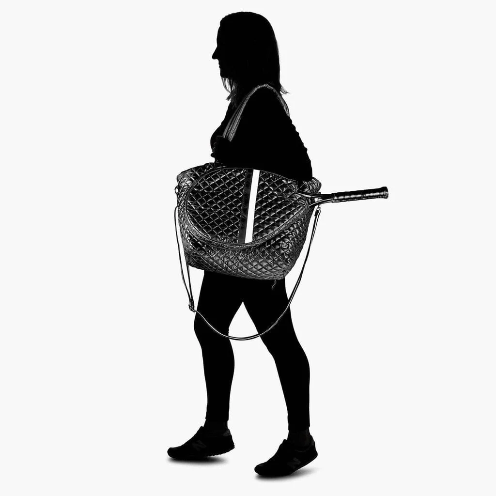 Oliver Thomas Kitchen Sink Tennis Tote - Black - Image 8