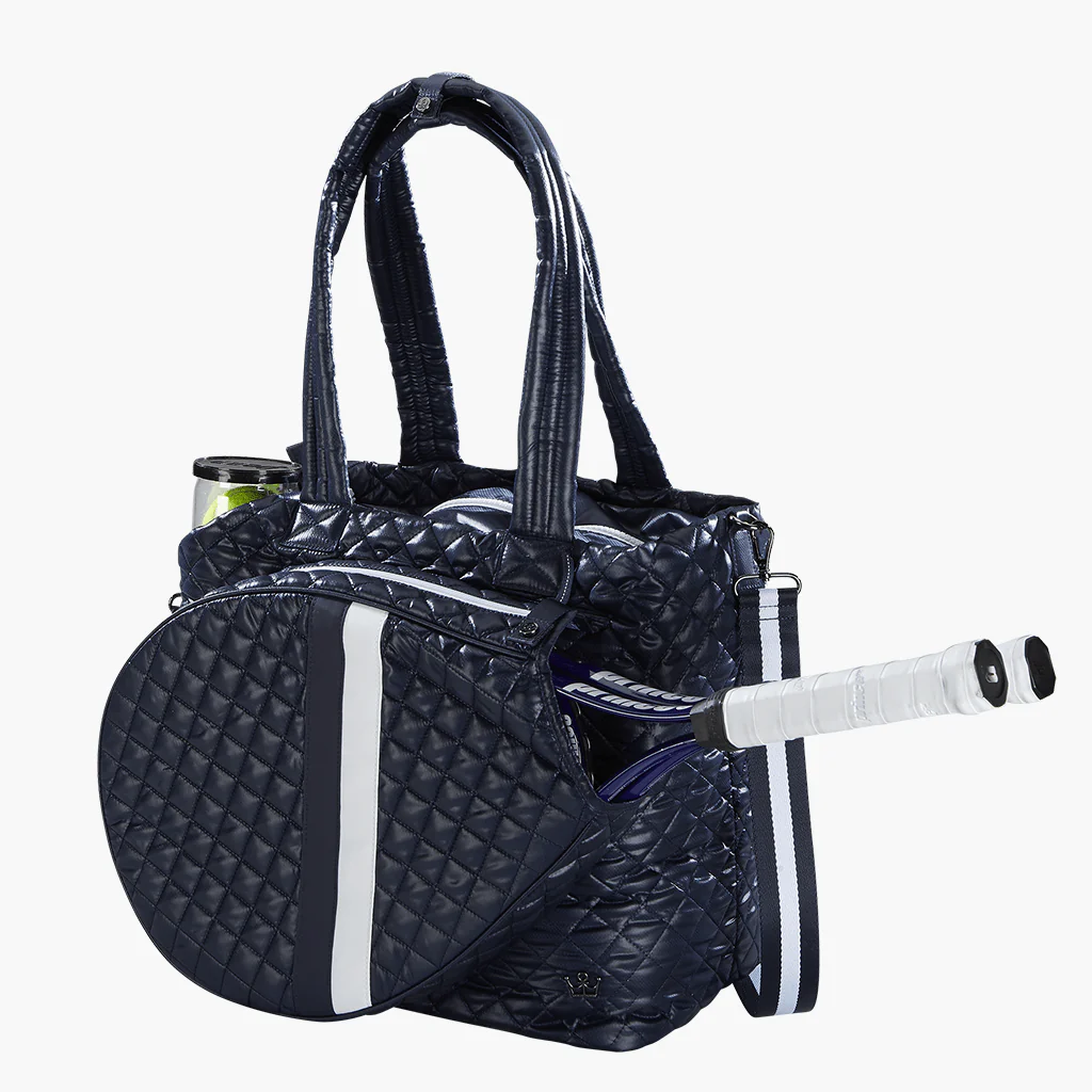 Oliver Thomas Kitchen Sink Tennis Tote - Navy - Image 4