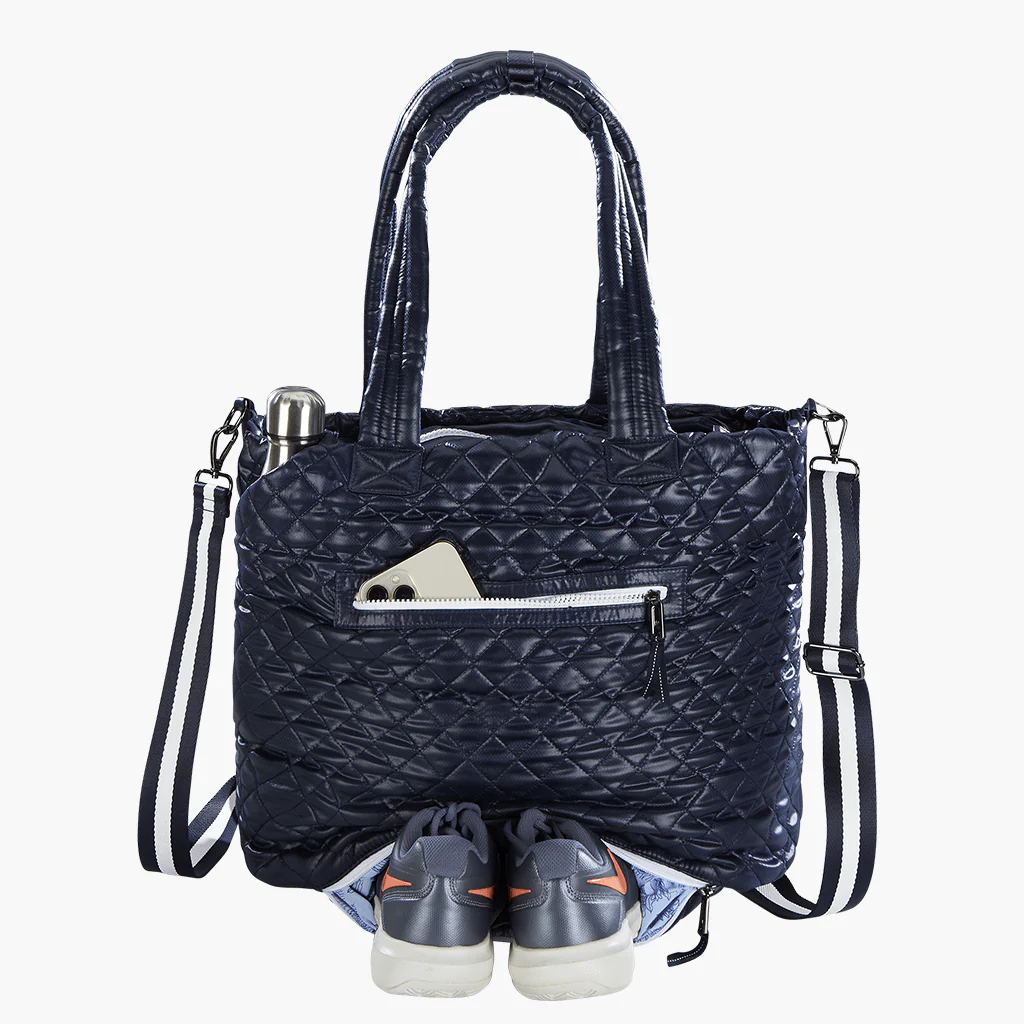 Oliver Thomas Kitchen Sink Tennis Tote - Navy - Image 6