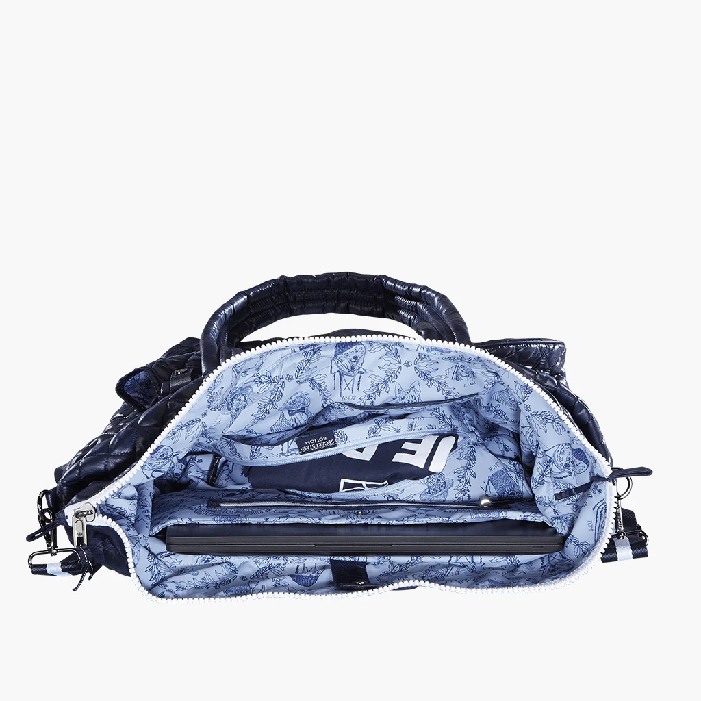 Oliver Thomas Kitchen Sink Tennis Tote - Navy - Image 7