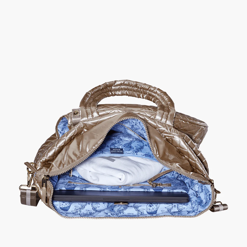 Oliver Thomas Kitchen Sink Tennis Tote - Rose Gold - Image 6