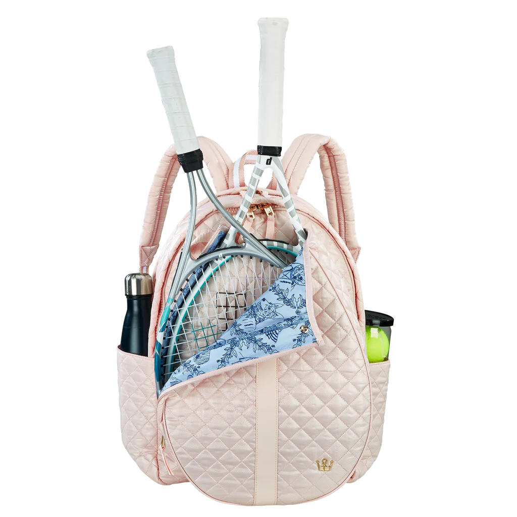 Oliver Thomas Wing Woman Tennis Backpack - Petal Pink - Image 2