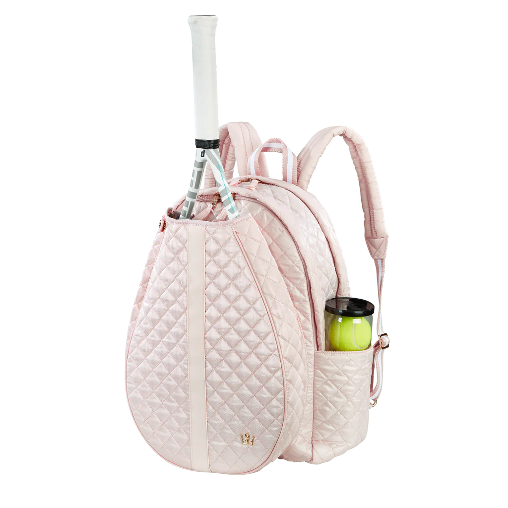 Oliver Thomas Wing Woman Tennis Backpack - Petal Pink - Image 3